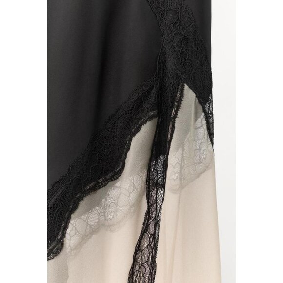 ZARA COMBINED LACE DRESS - Picture 9 of 9